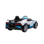 Elektrické autíčko Bugatti Divo nelakované - biele